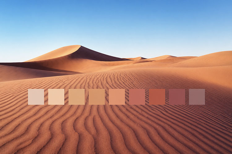Arredare casa con i colori del deserto